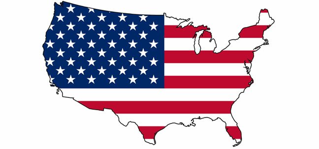 United States Shaped Flag