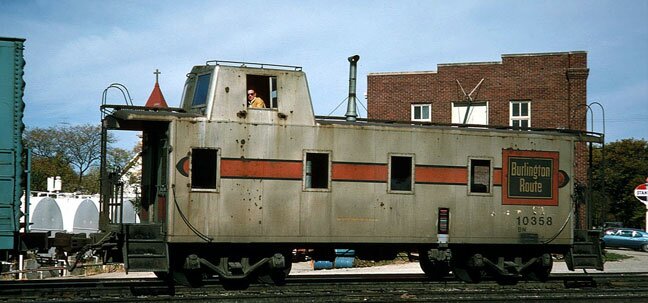 iowa old caboose